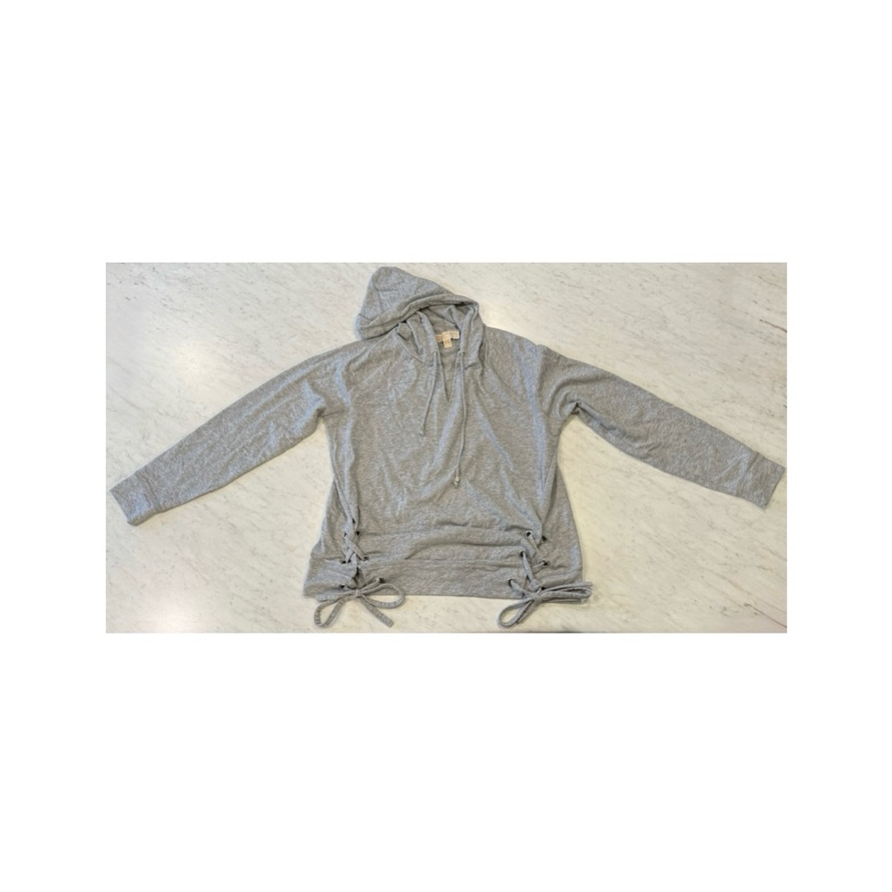 Michael Kors Gray Hooded Sweater